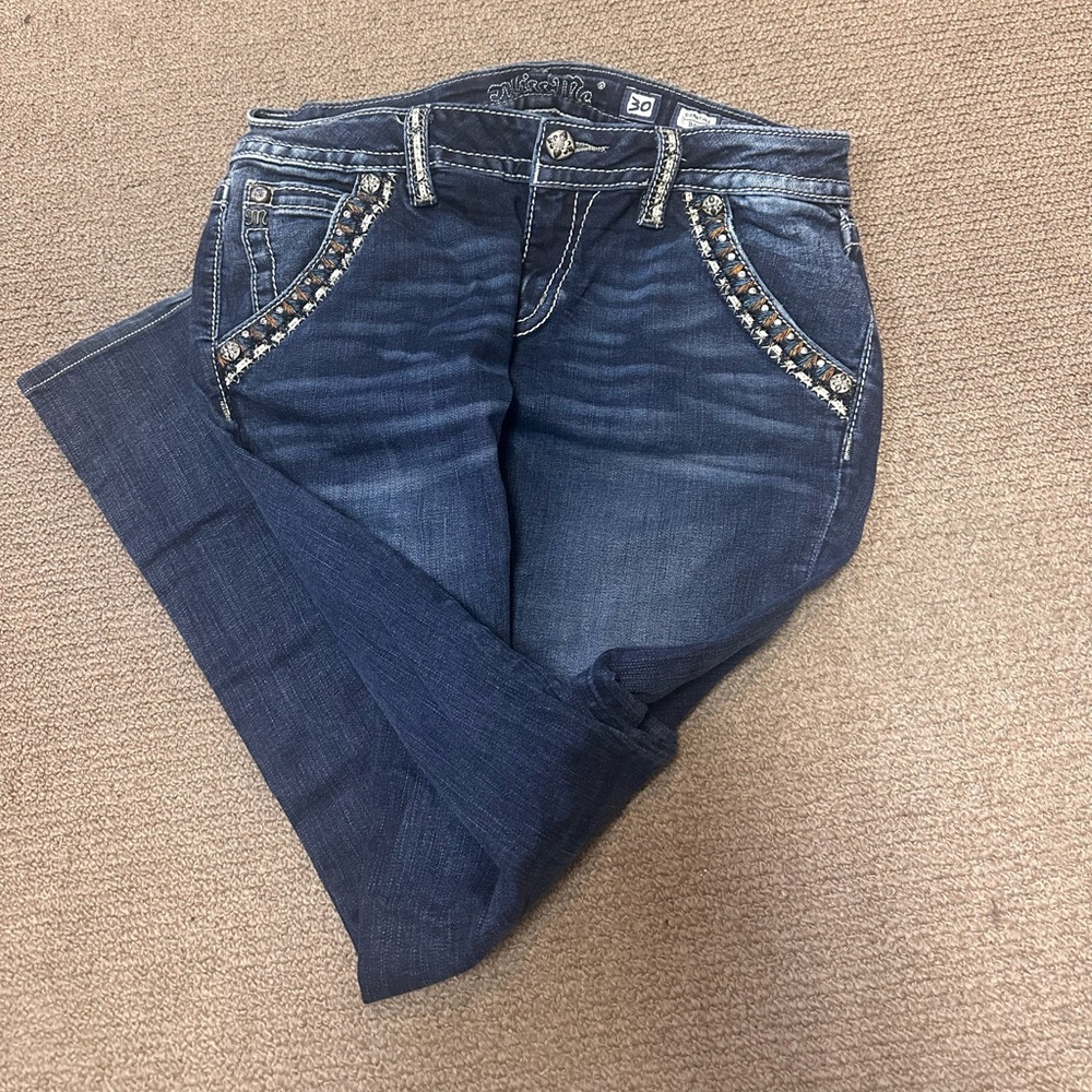 Miss Me-Size 30- Boot cut, inseam 32